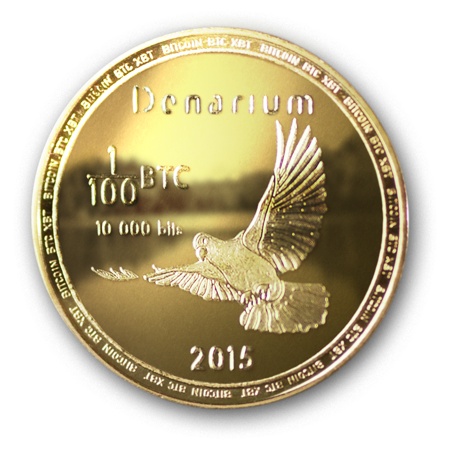 Denarium 1/100 BTC