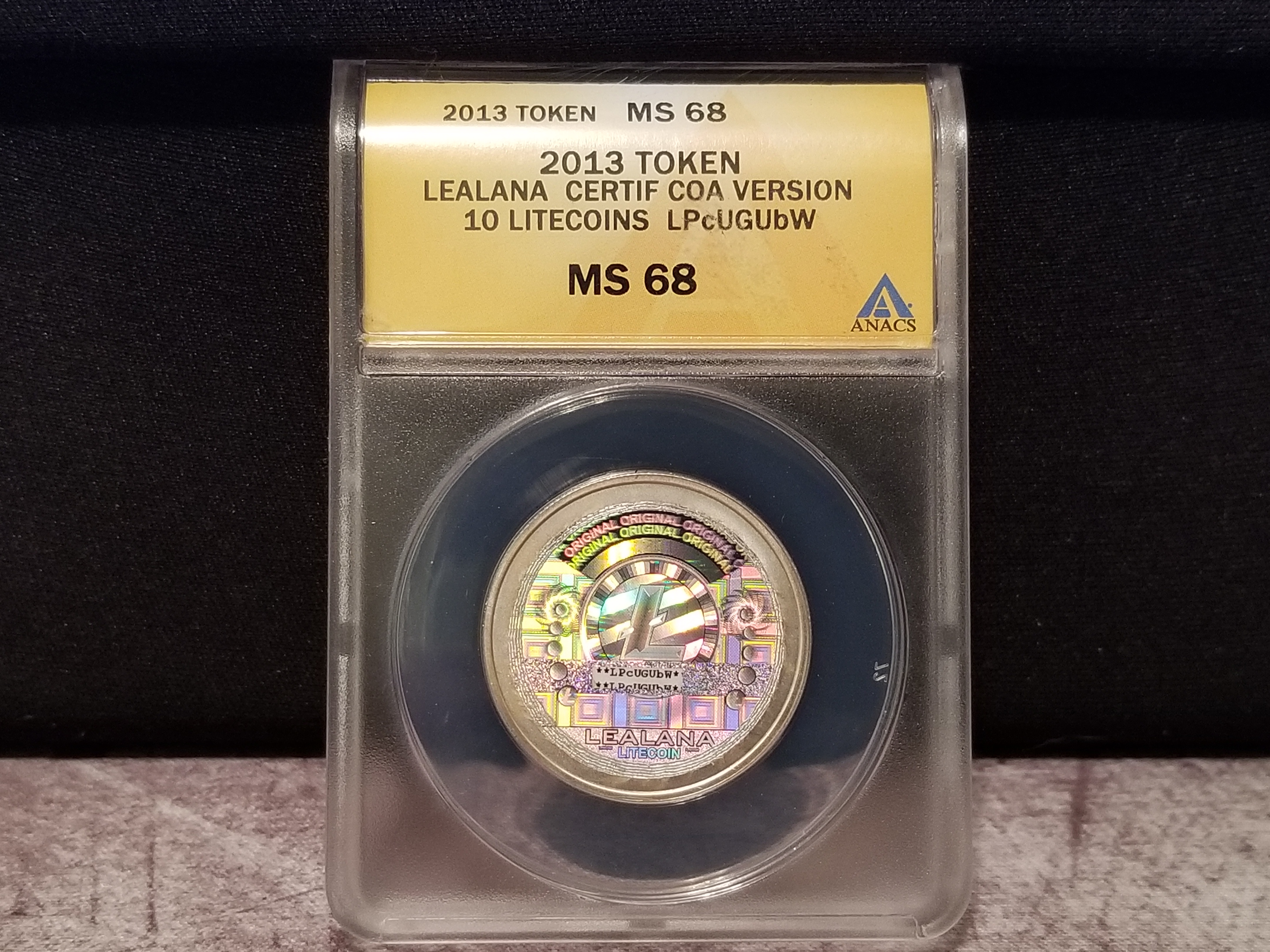 Lealana 2013 Error Coin