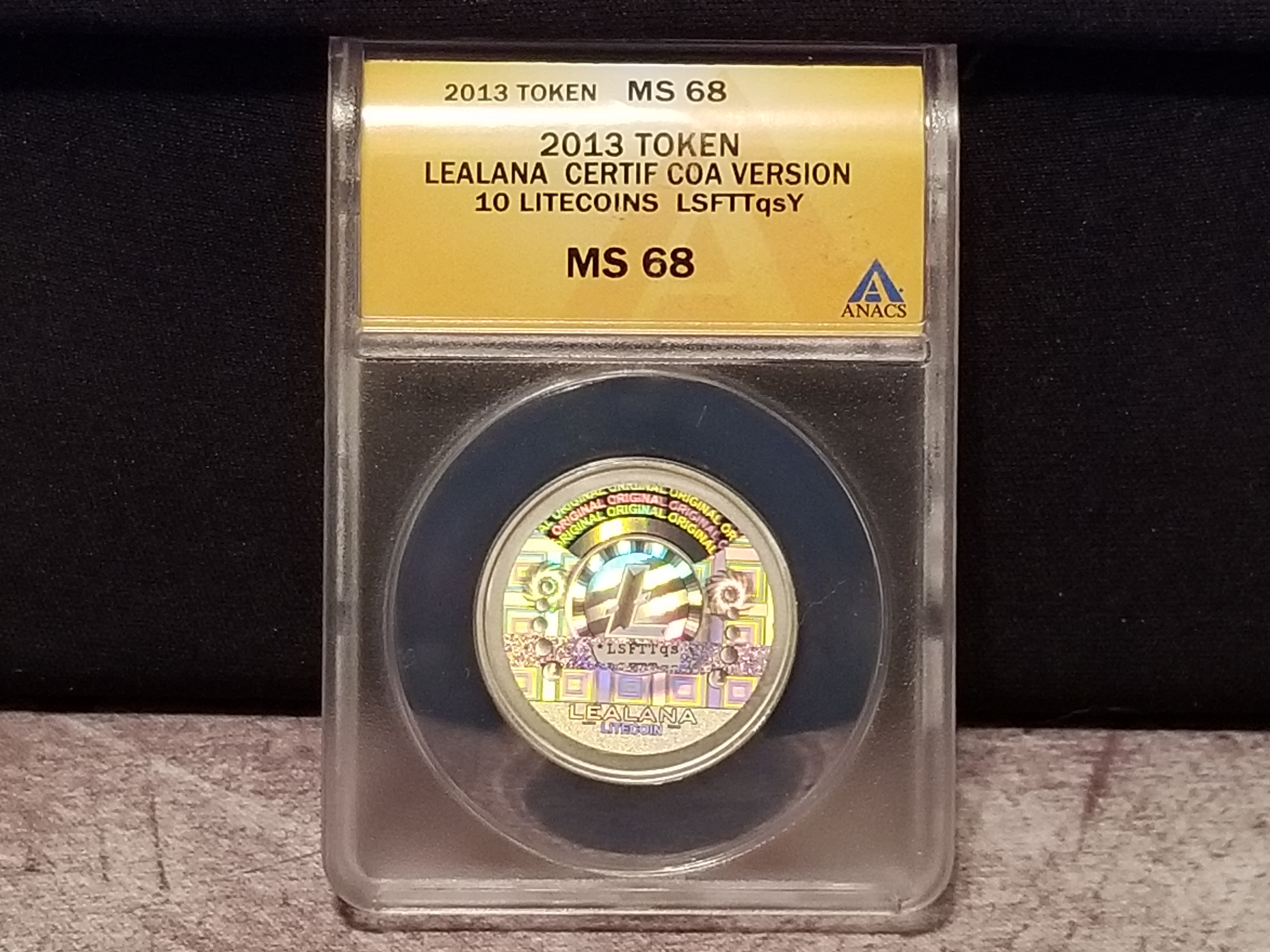 Lealana 2013 Error Coin